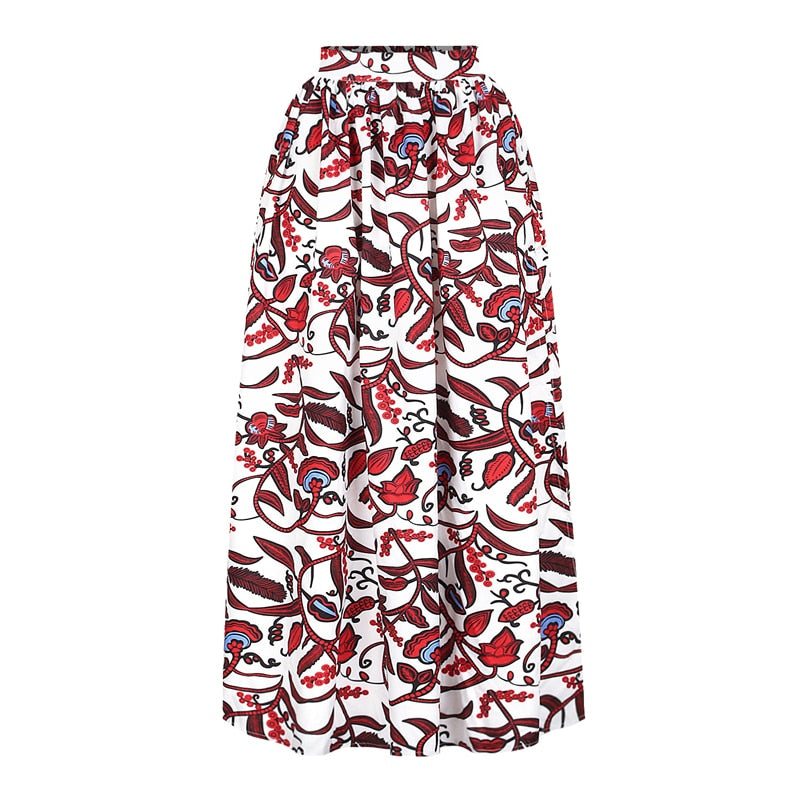 African Split Skirt 2 Piece for Women