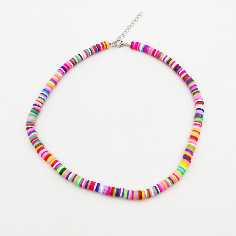 Bohemian Rainbow Heshi Choker