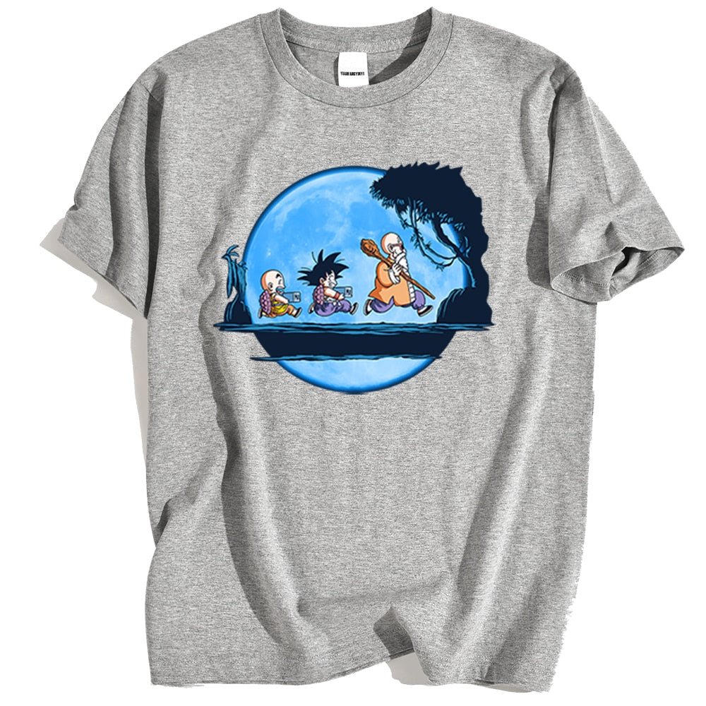 Japanese Fashion Anime Cartoons Print Mens T-Shirt