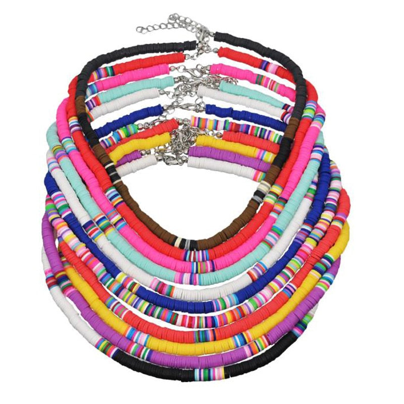 Bohemian Rainbow Heshi Choker