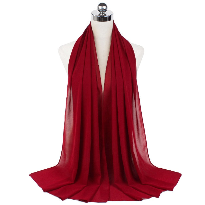 Muslim Chiffon Hijabs
