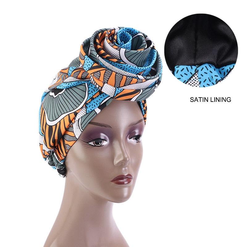 Floral Ankara Head Wrap