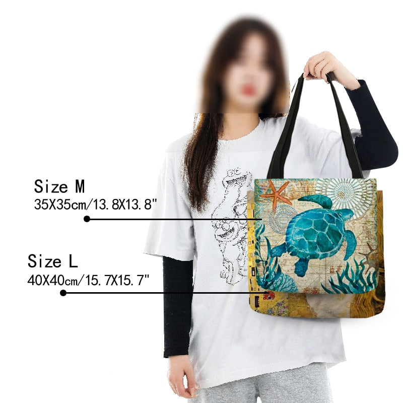 African Totem Beach Bag