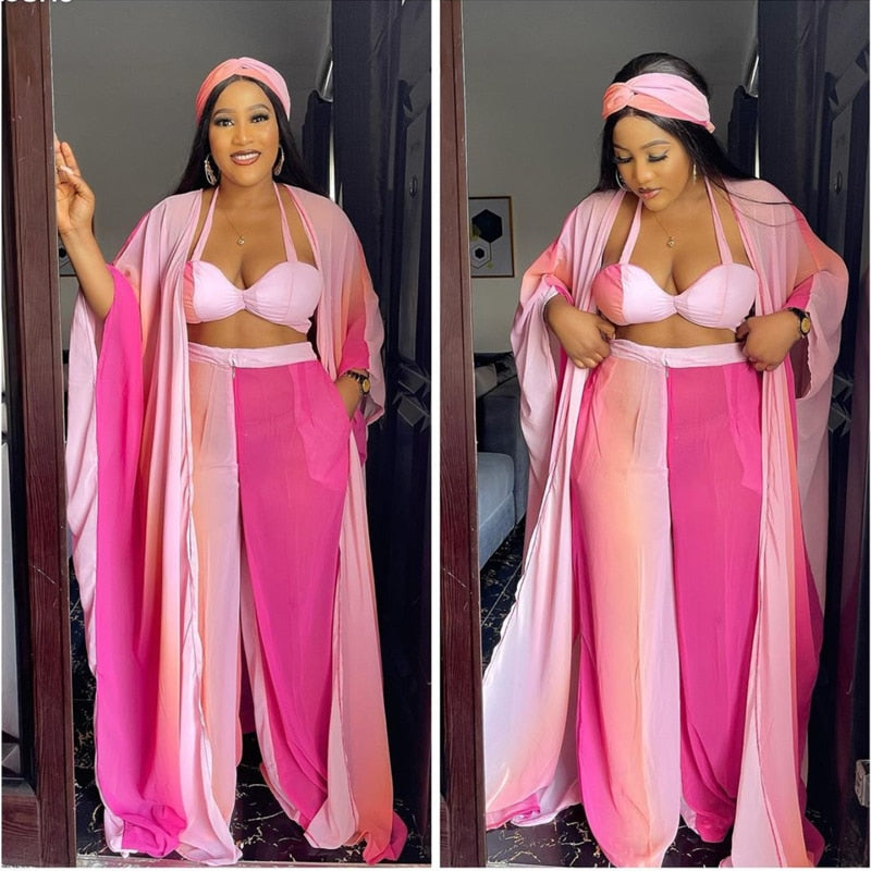 African Abaya Women Sets
