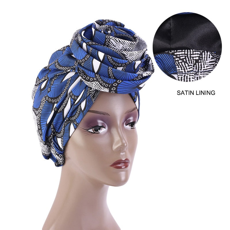 Floral Ankara Head Wrap