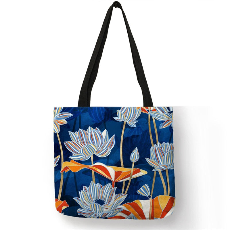 Japanese Ukiyoe Casual Handbag