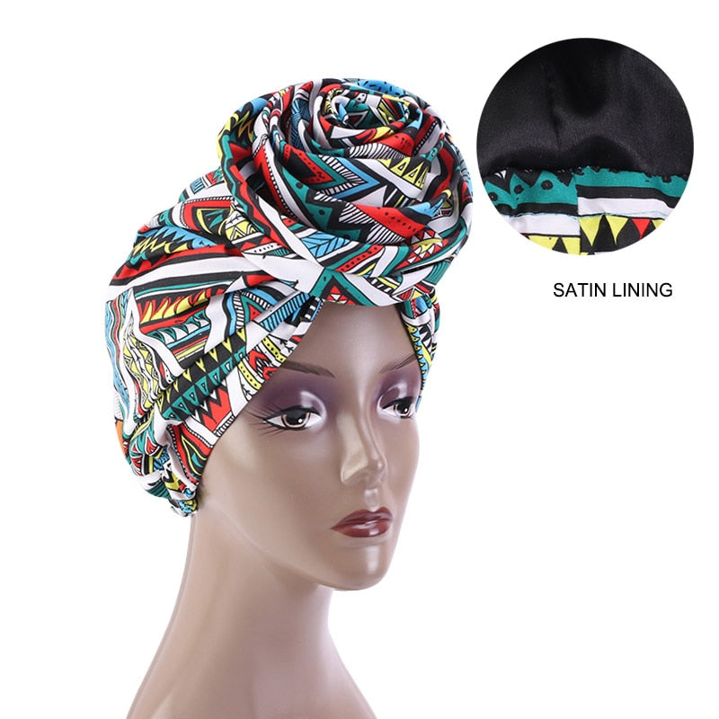 Floral Ankara Head Wrap