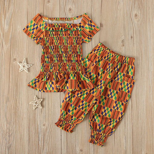 African Bohemian Two Piece Set