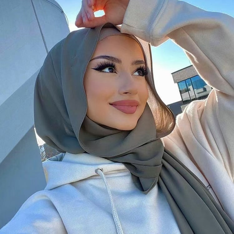 Muslim Chiffon Hijabs