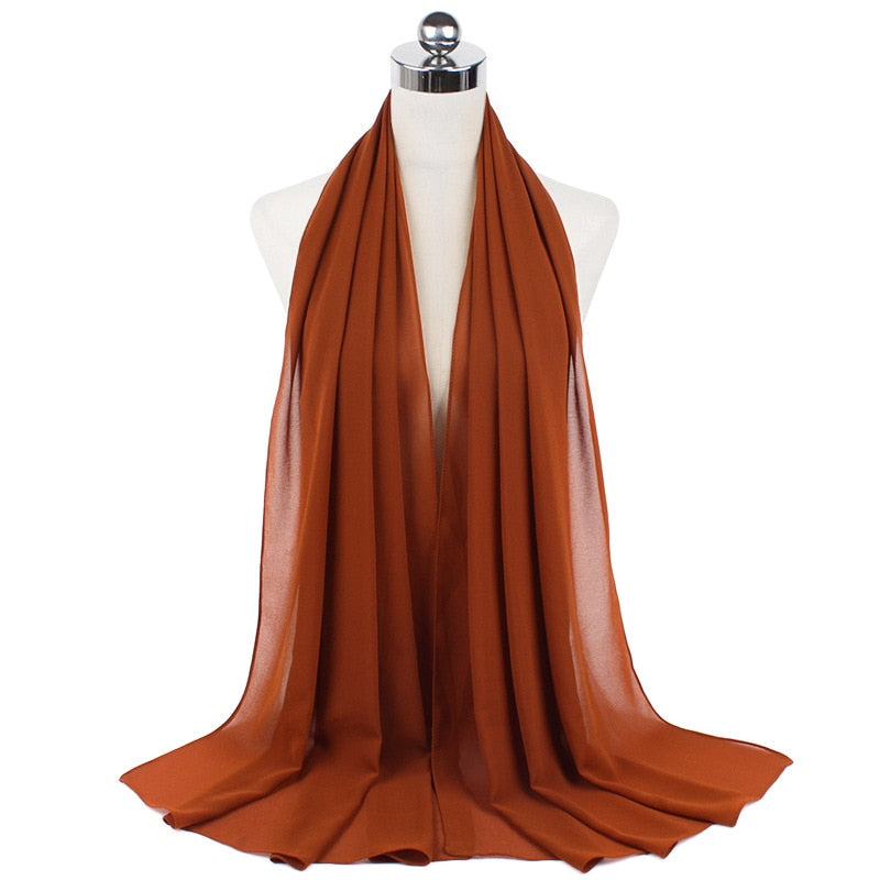Muslim Chiffon Hijabs