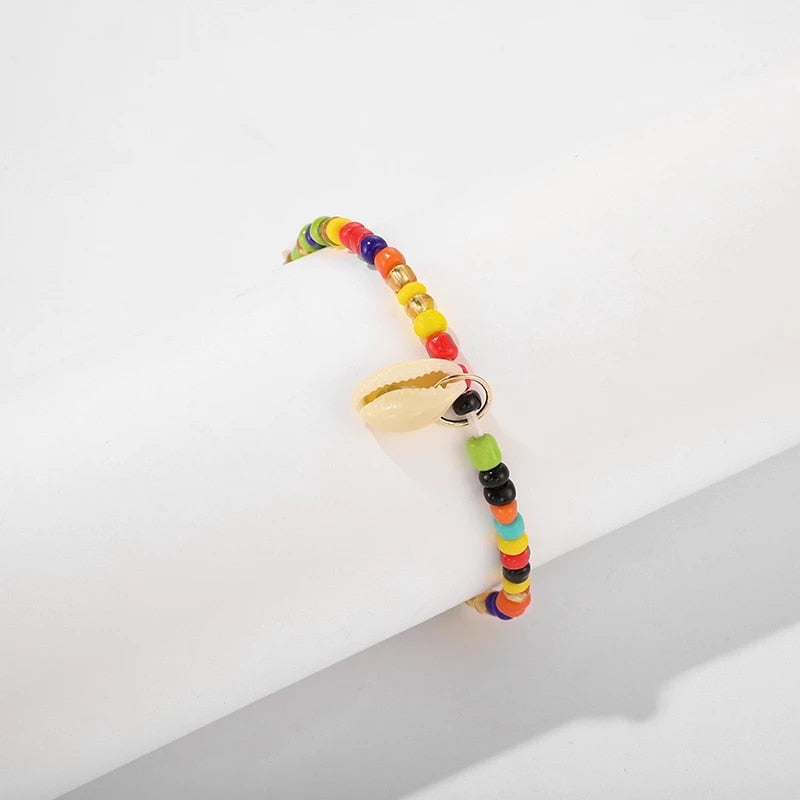 Handmade Seashell Anklet
