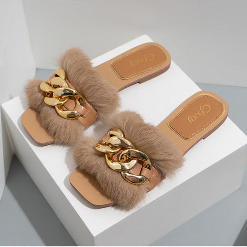 Square Toe Flats