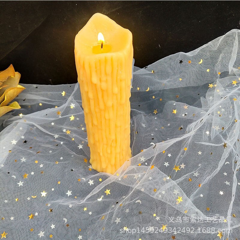 Golden Energy Ritual Candle