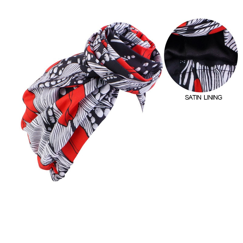 Floral Ankara Head Wrap