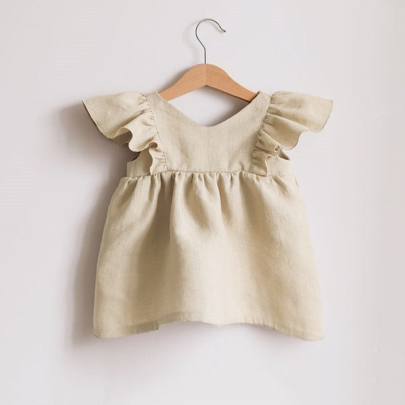 0-3 Yrs Cotton Baby Dresses