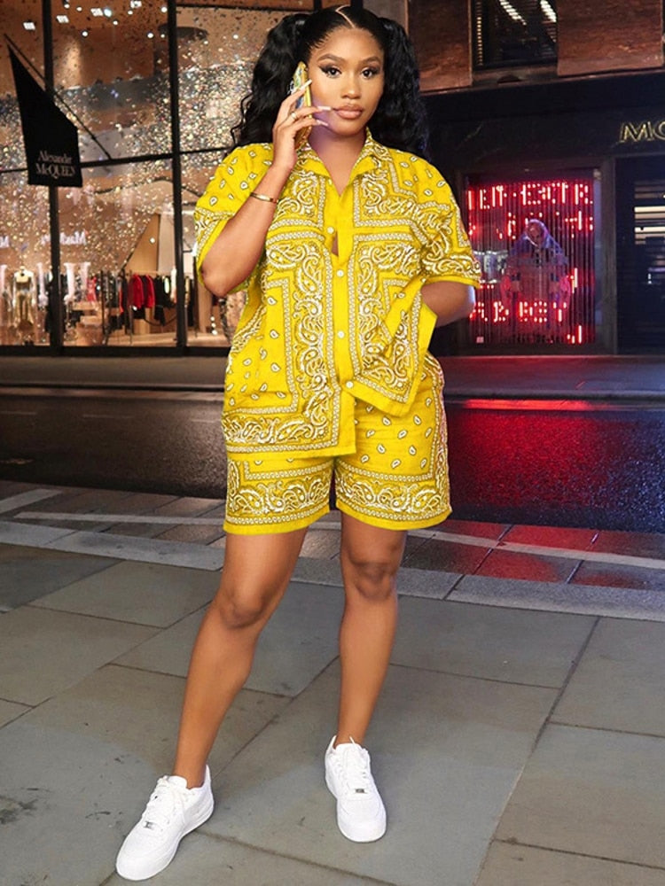 2 Piece Paisley Sets