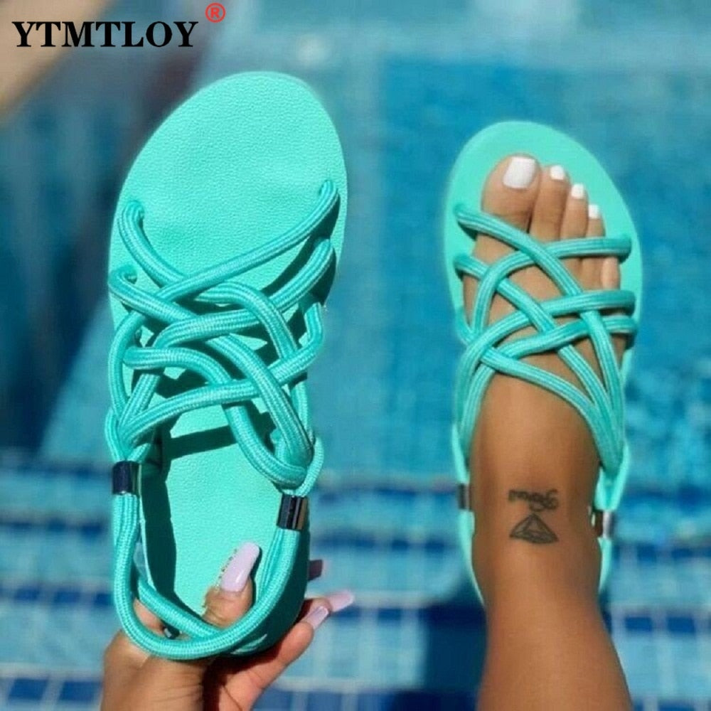 Hemp Rope Beach Sandals