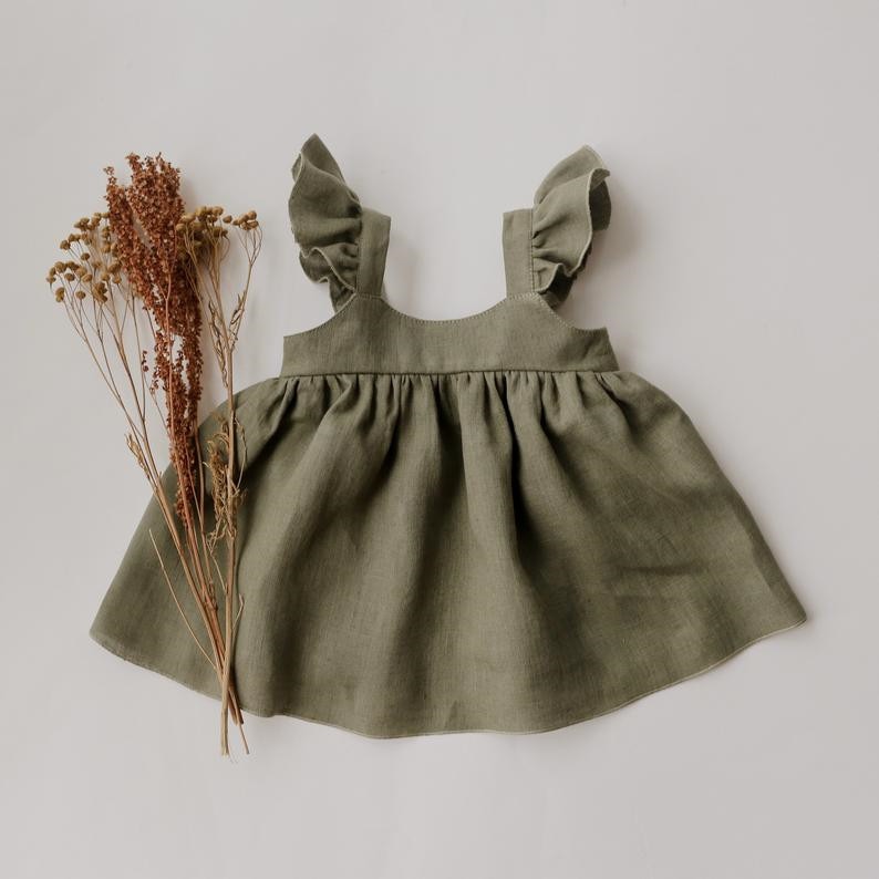 0-3 Yrs Cotton Baby Dresses