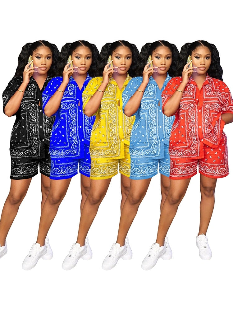 2 Piece Paisley Sets