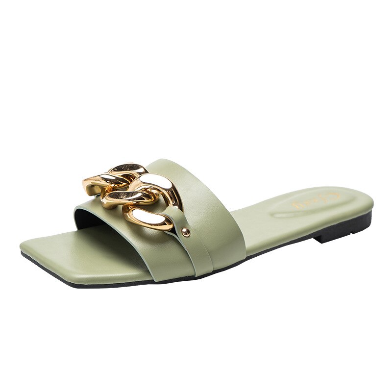 Square Toe Flats