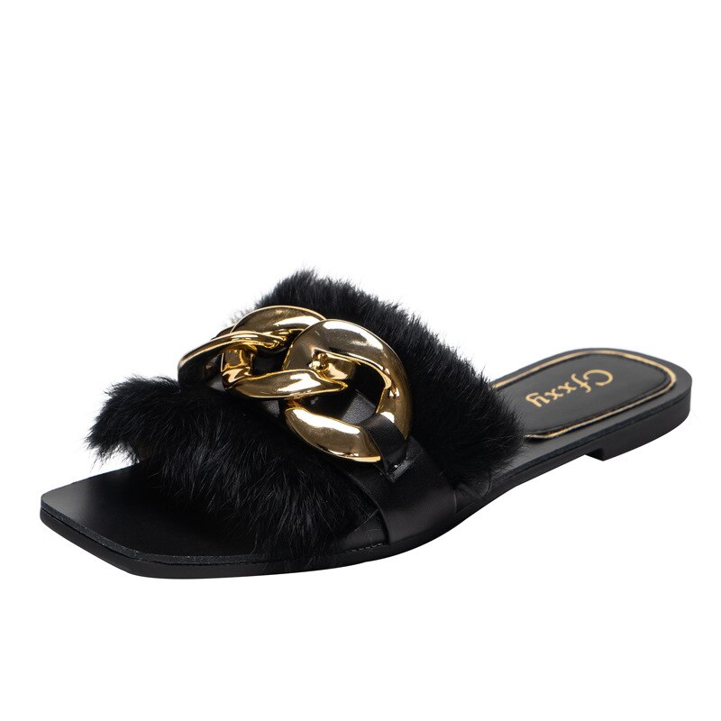 Square Toe Flats