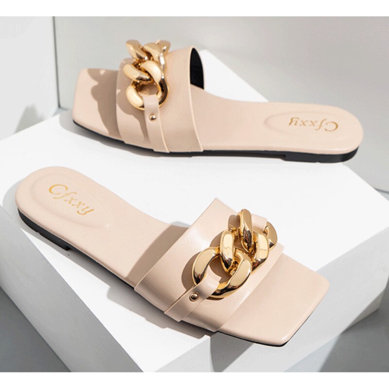 Square Toe Flats