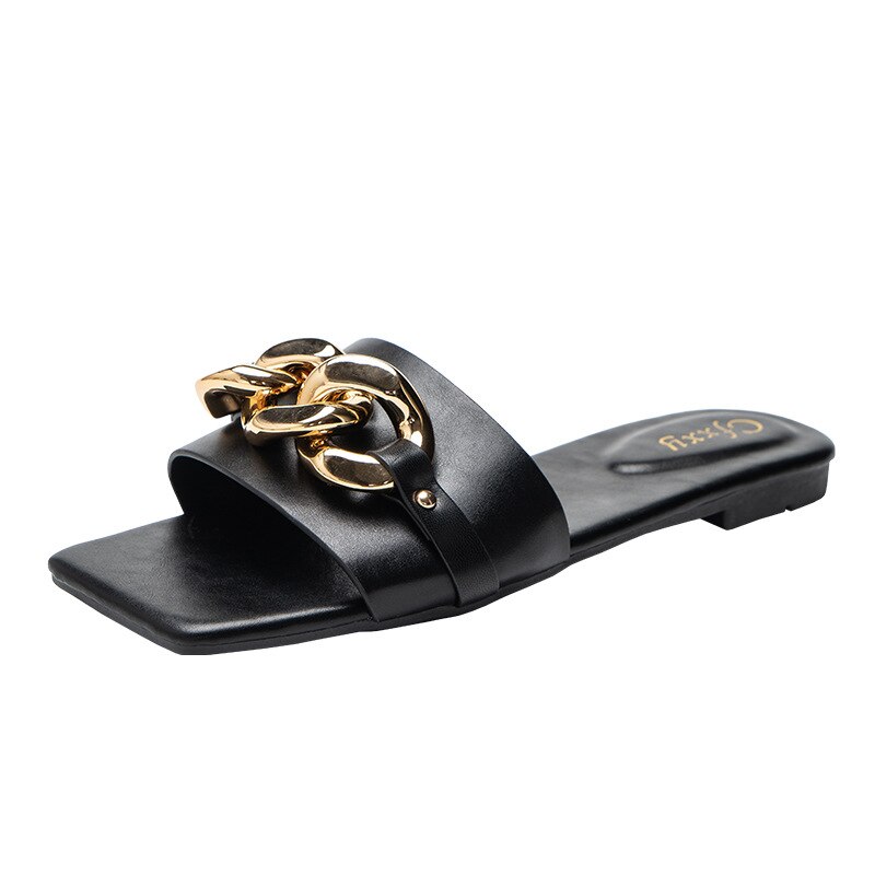 Square Toe Flats