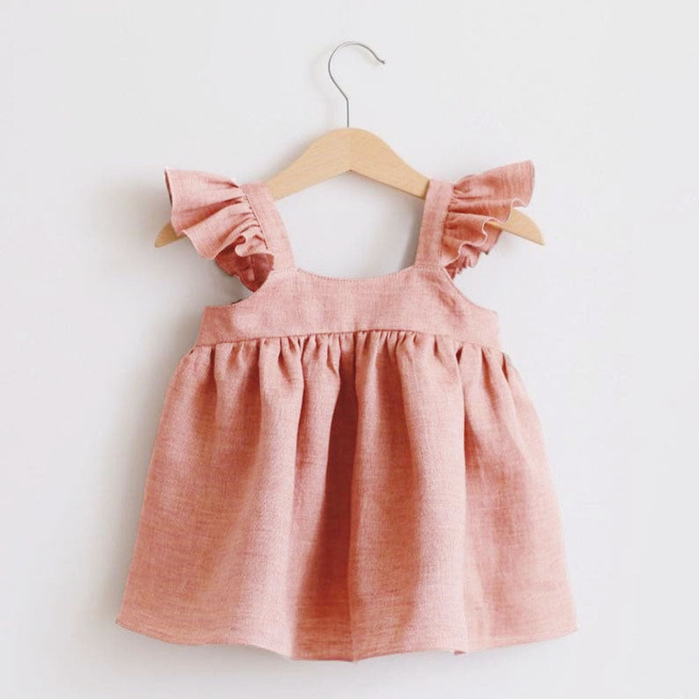 0-3 Yrs Cotton Baby Dresses