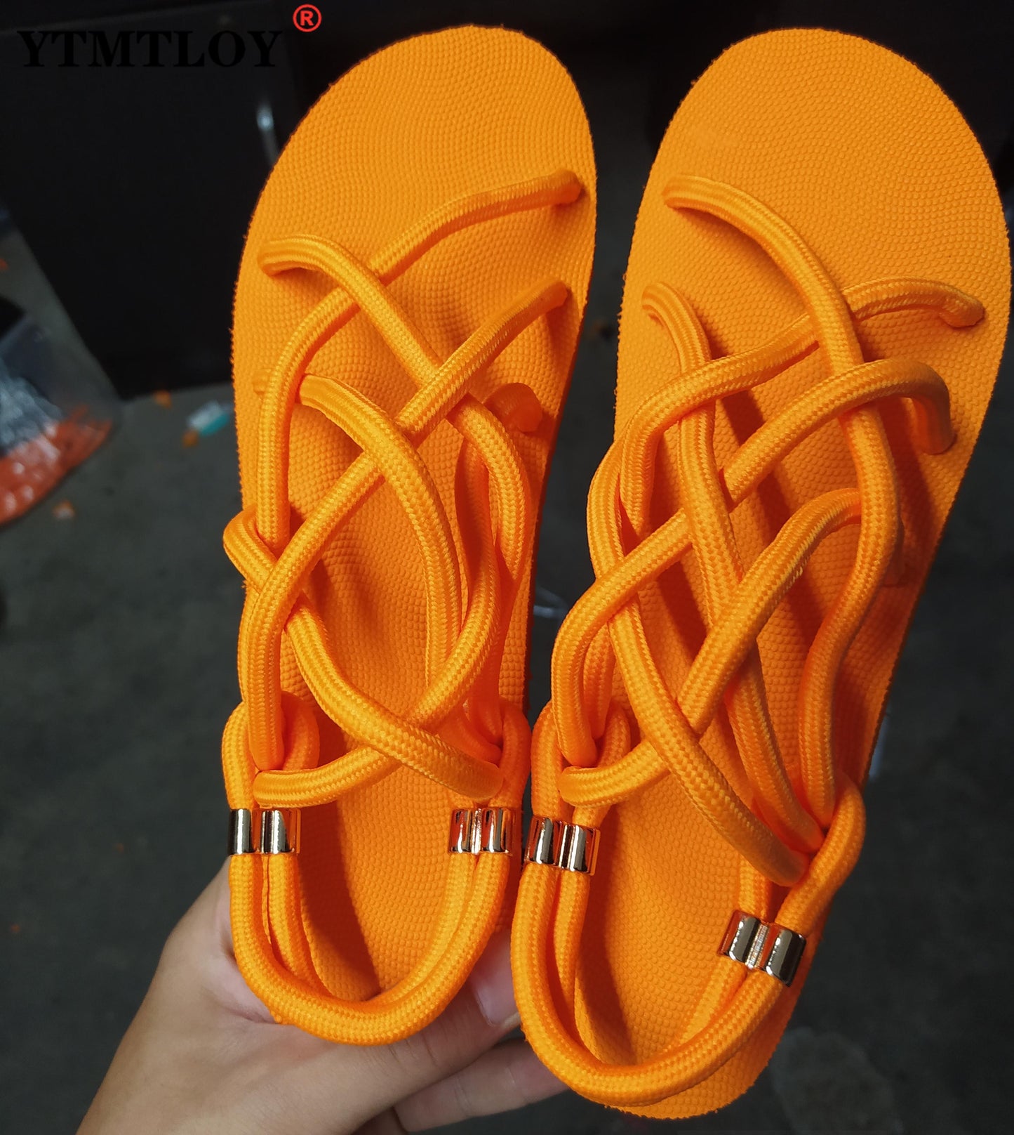 Hemp Rope Beach Sandals